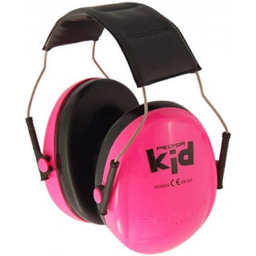 אוזניות מגן לילדים 3M PELTOR KID ורוד