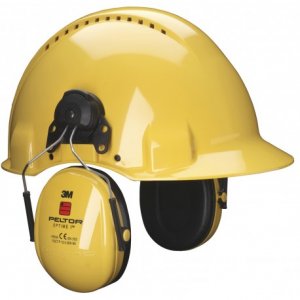 אוזניות נגד רעש עם חיבור לכובע מגן אוניברסלי 3M PELTOR OPTIME