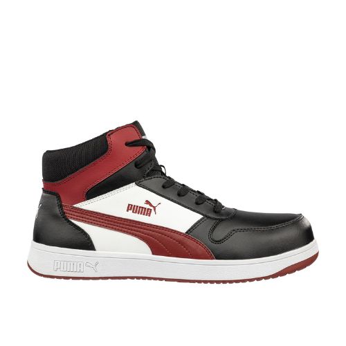 נעלי בטיחות FRONTCOURT BLK/WHT/RED MID