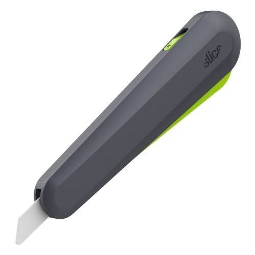 סכין עם להב קרמי Auto-Retractable, Squeeze-Trigger