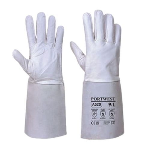 כפפות ריתוך טיג כפפות עור עיזים כפפות ריתוך TIG מקצועיות Portwest A520