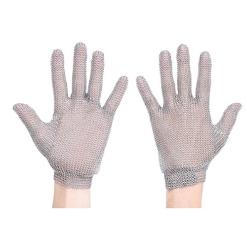 כפפת קצבים עשויה רשת ניסורטה AC01 - Chainmail Glove מידה XL