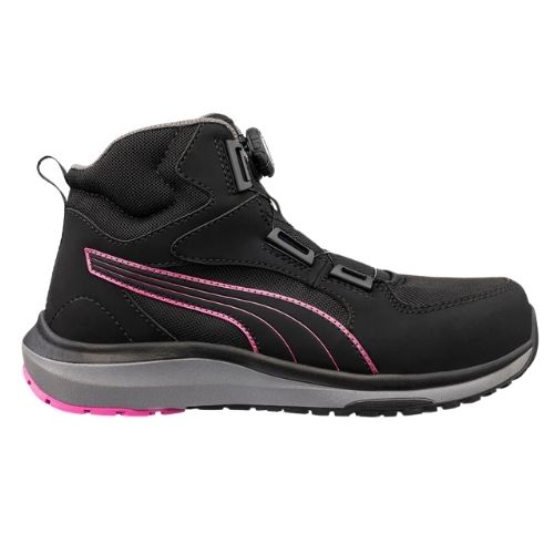 נעלי בטיחות PUMA ASPIRE DISC MID S3 – עם מערכת סגירה DISC מתקדמת