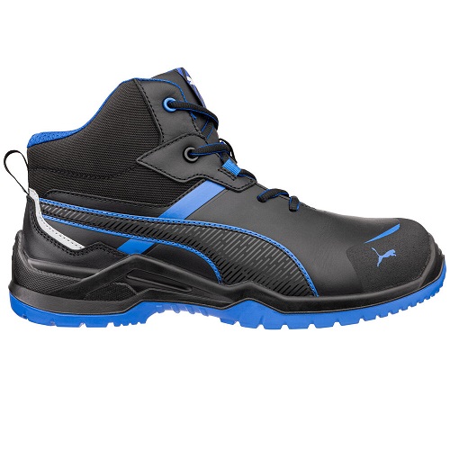 נעל בטיחות KRYPTON BLUE MID מיגון S3S ESD FO SR יצרן PUMA SAFETY